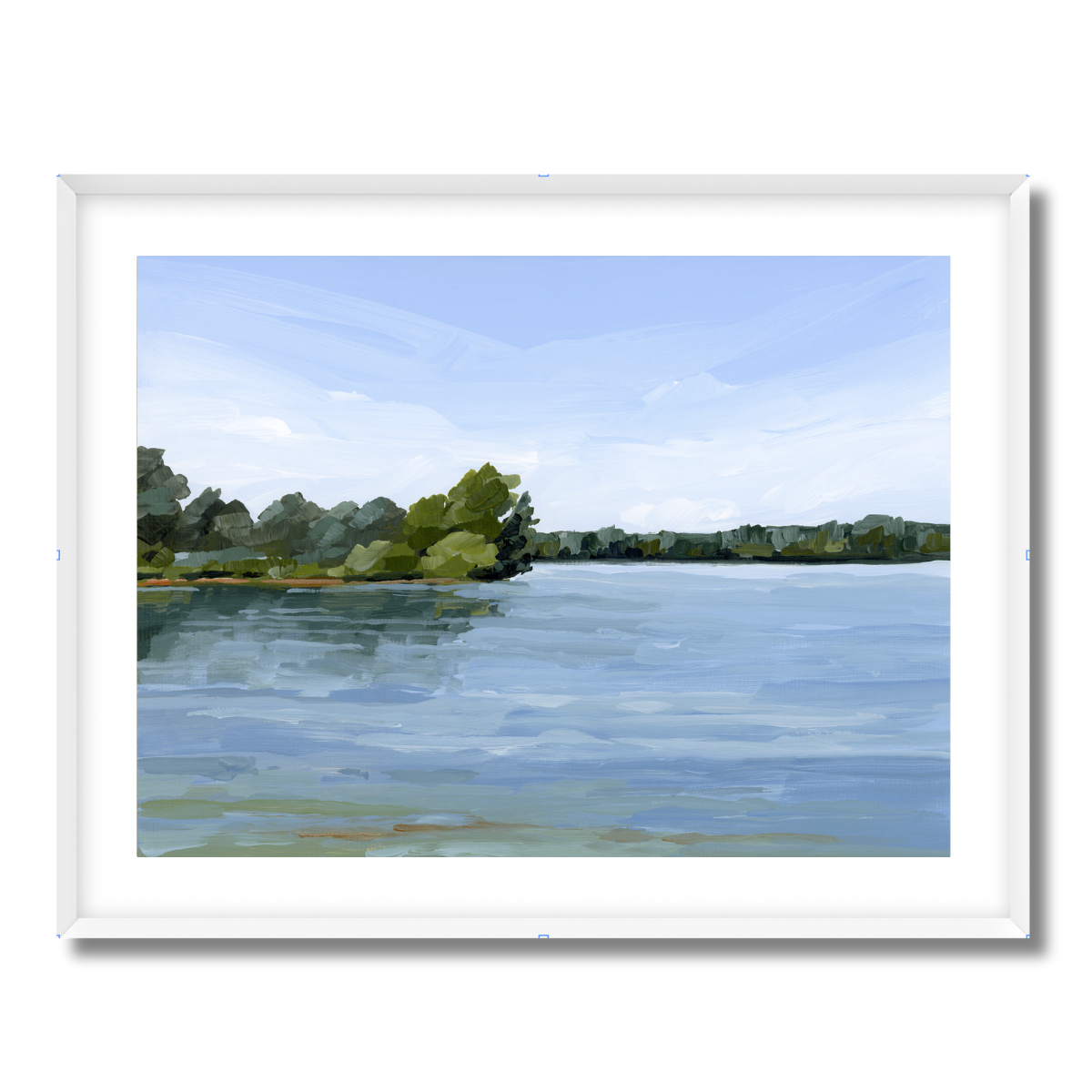Over the Water Fine Art Paper Print