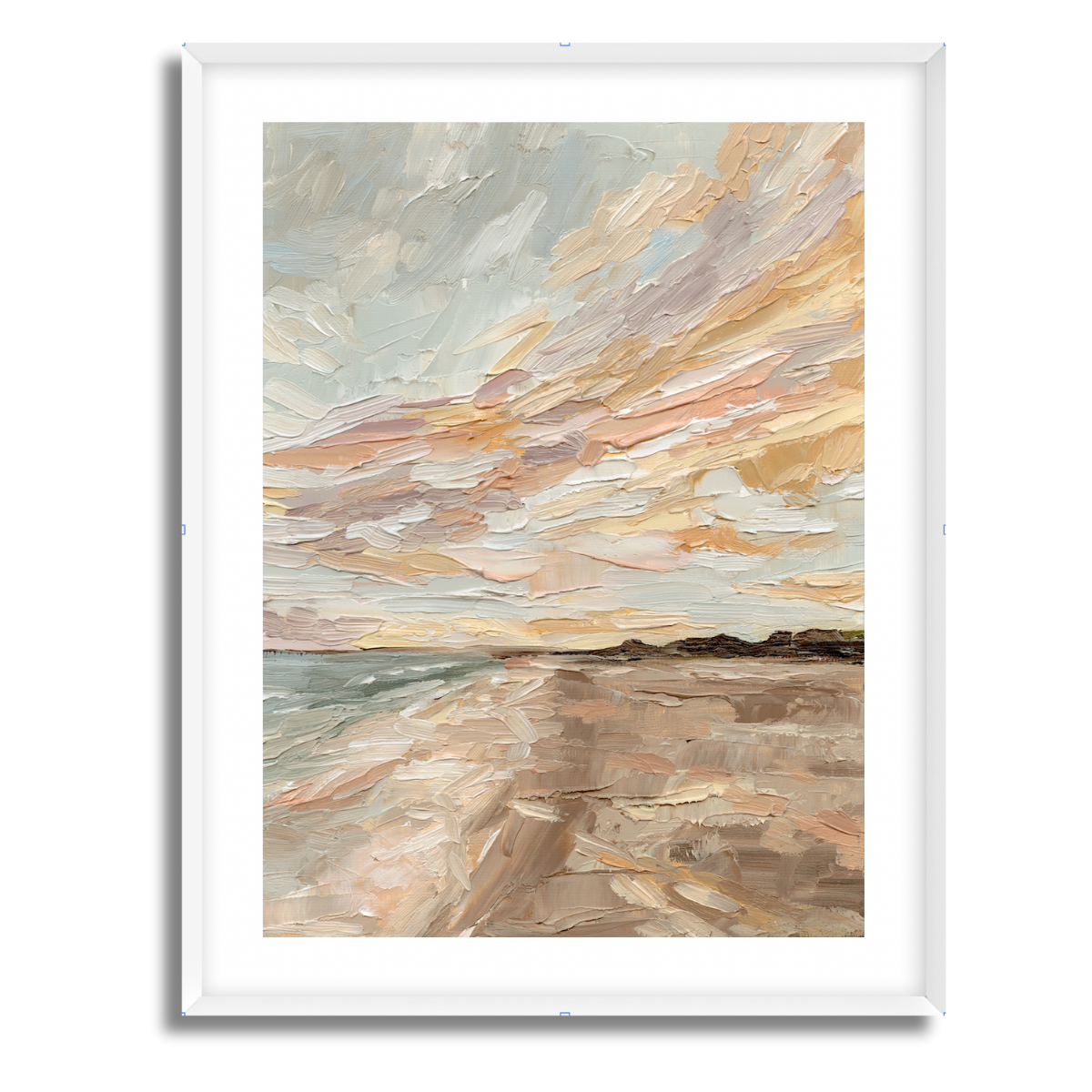 Looking For Seashells Fine Art Paper Print