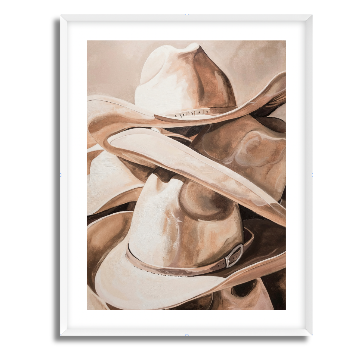 Stacked Hats Fine Art Paper Print