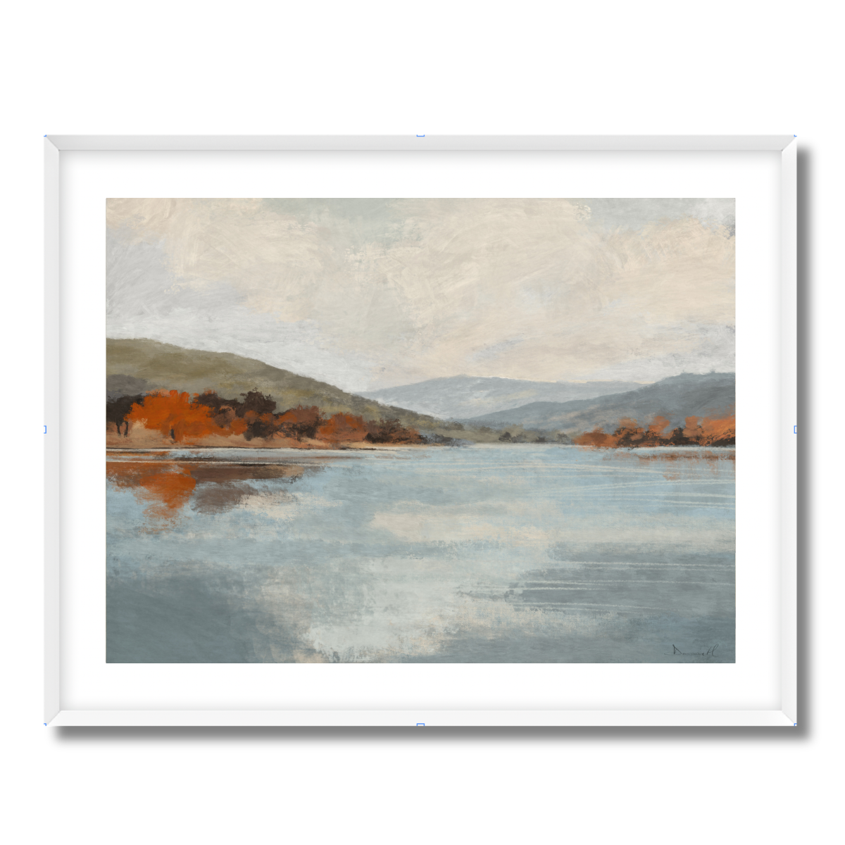 Autumn Waters Fine Art Paper Print