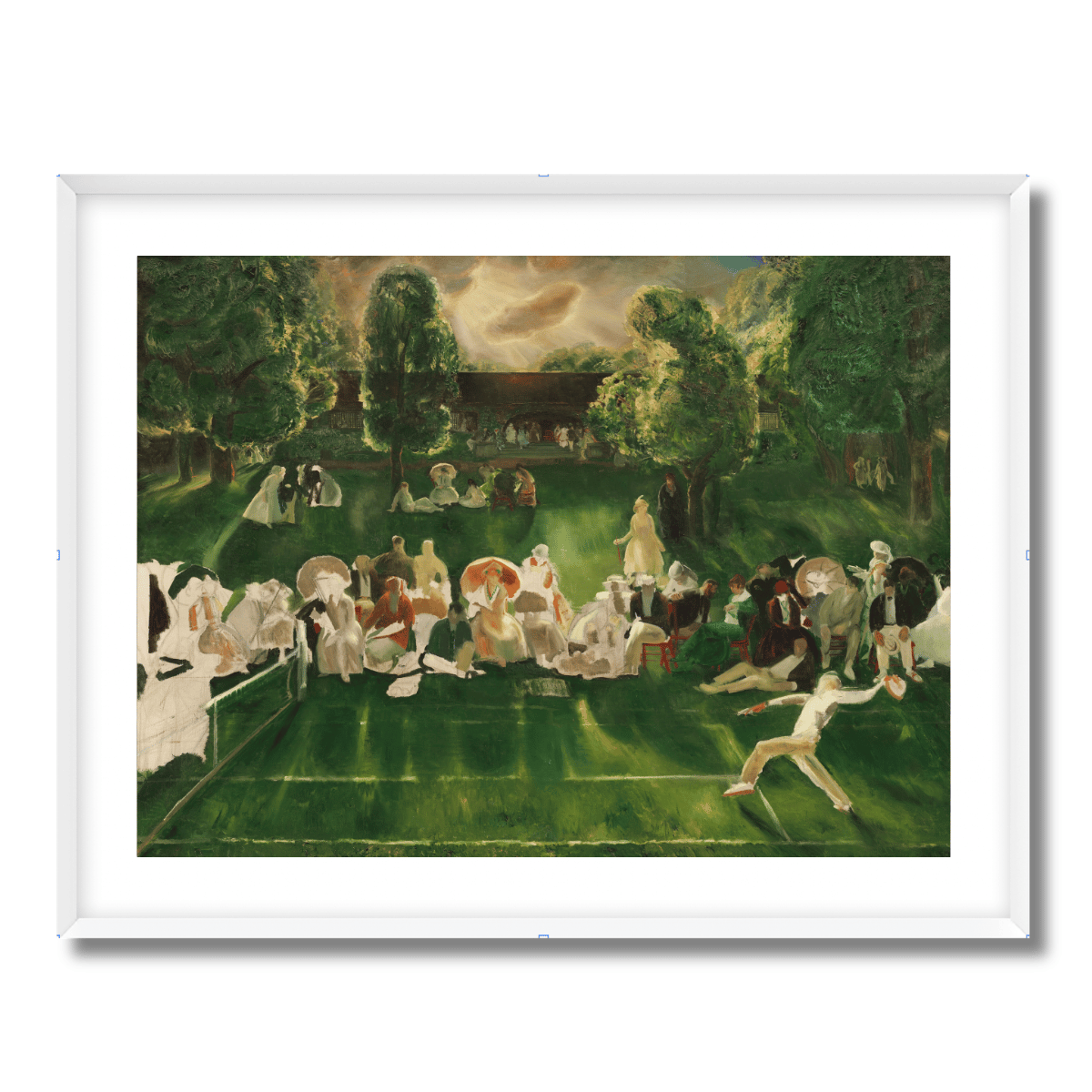 Tennis Tournament by George Bellows 1920 Fine Art Paper Print