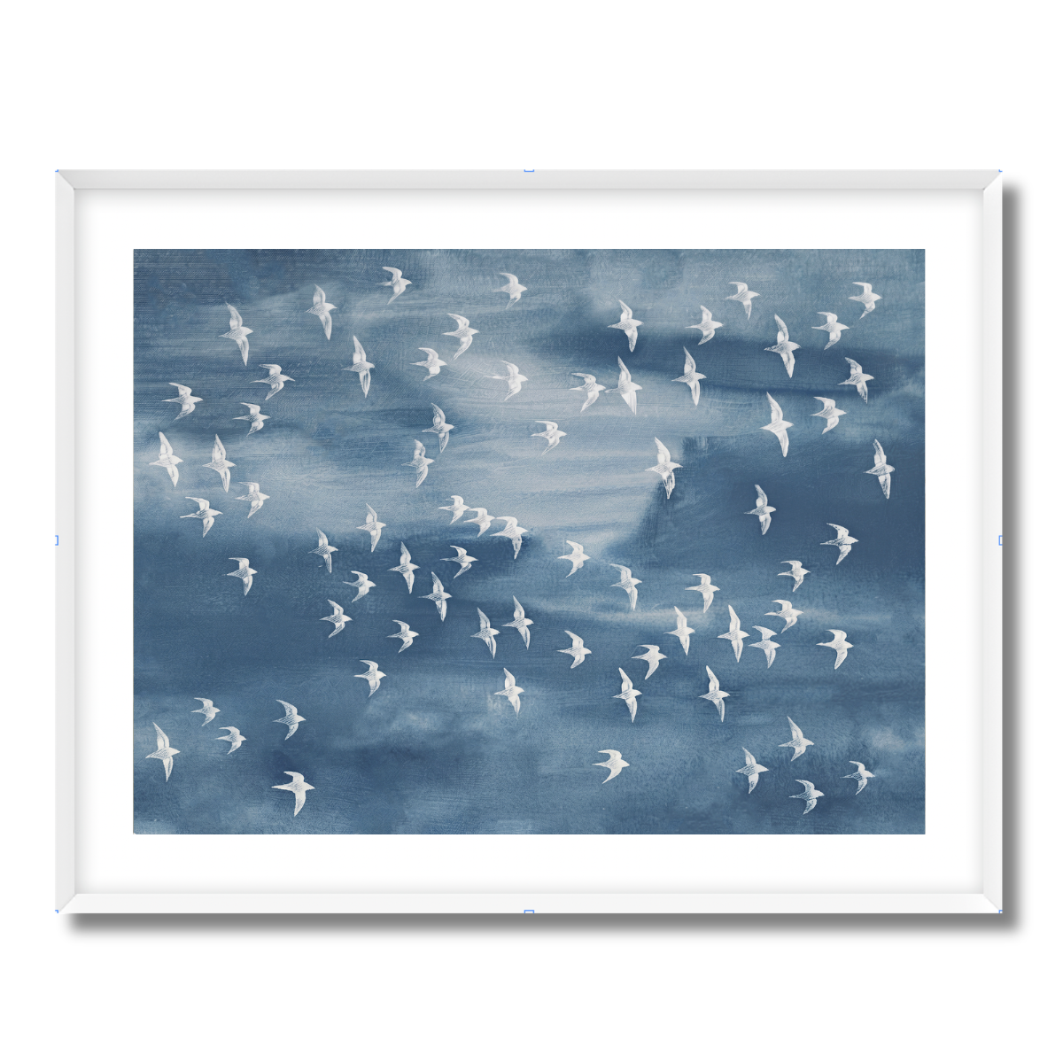 Flock of Birds Fine Art Paper Print