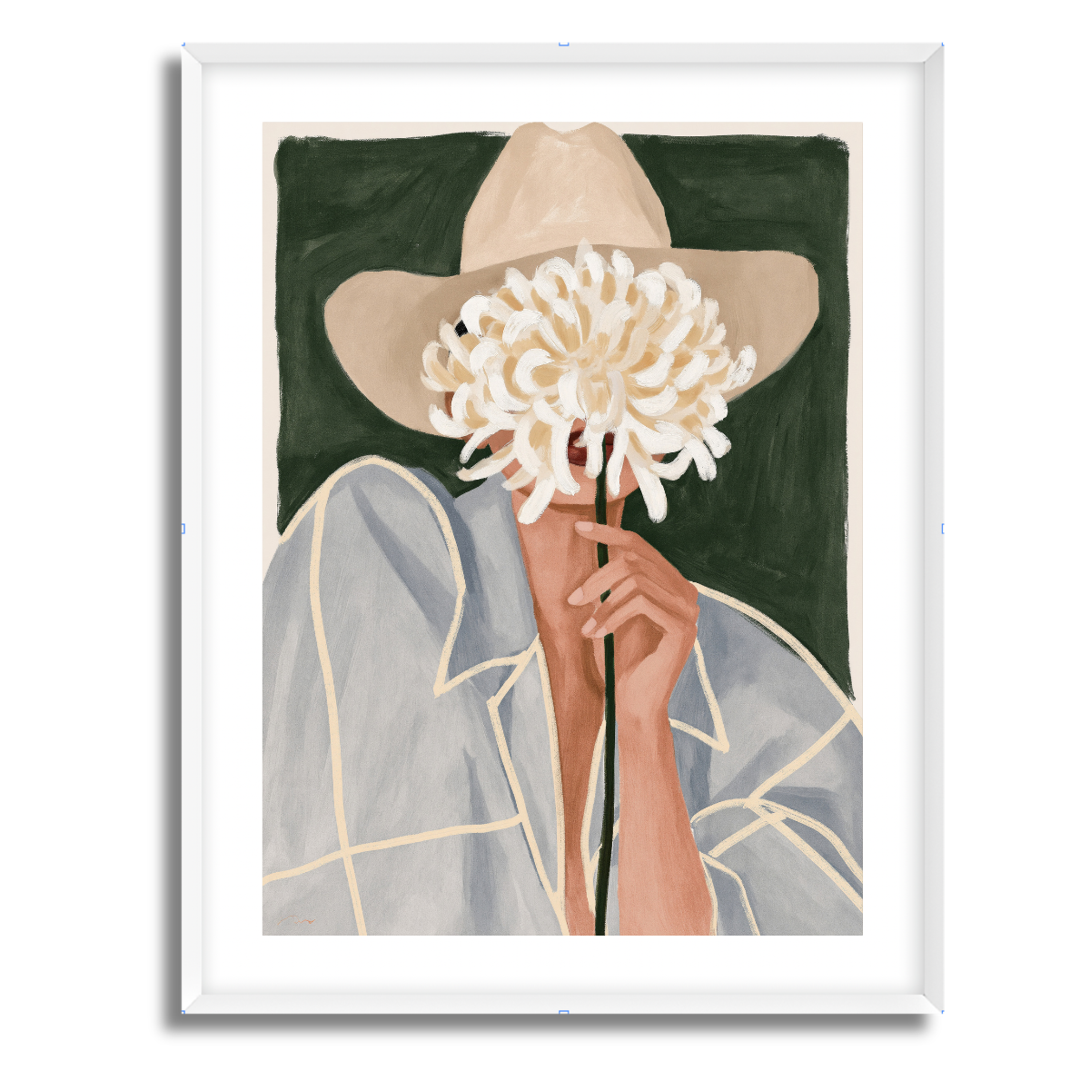 Cowgirl Mum Fine Art Paper Print