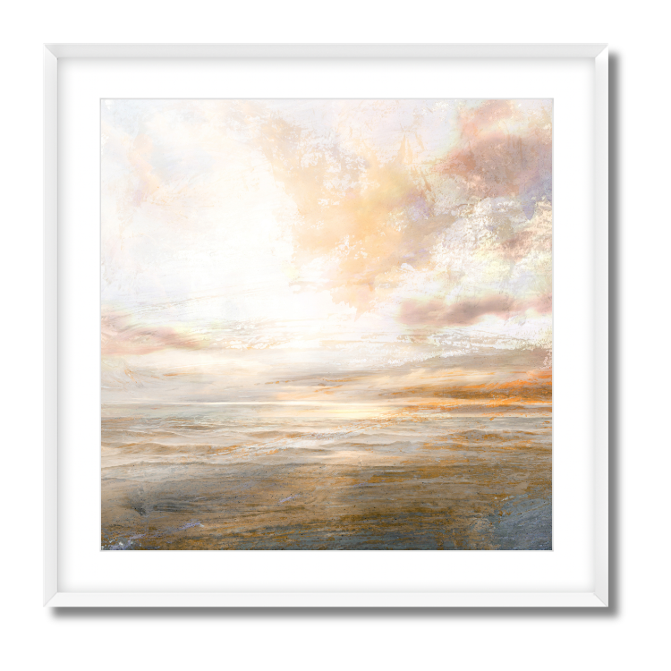 Soleil Square Fine Art Paper Print