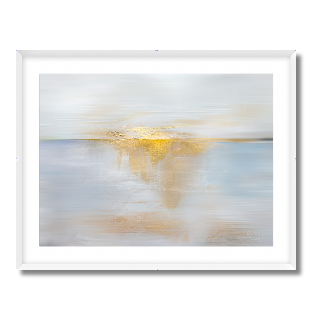 Sea Sun Fine Art Paper Print