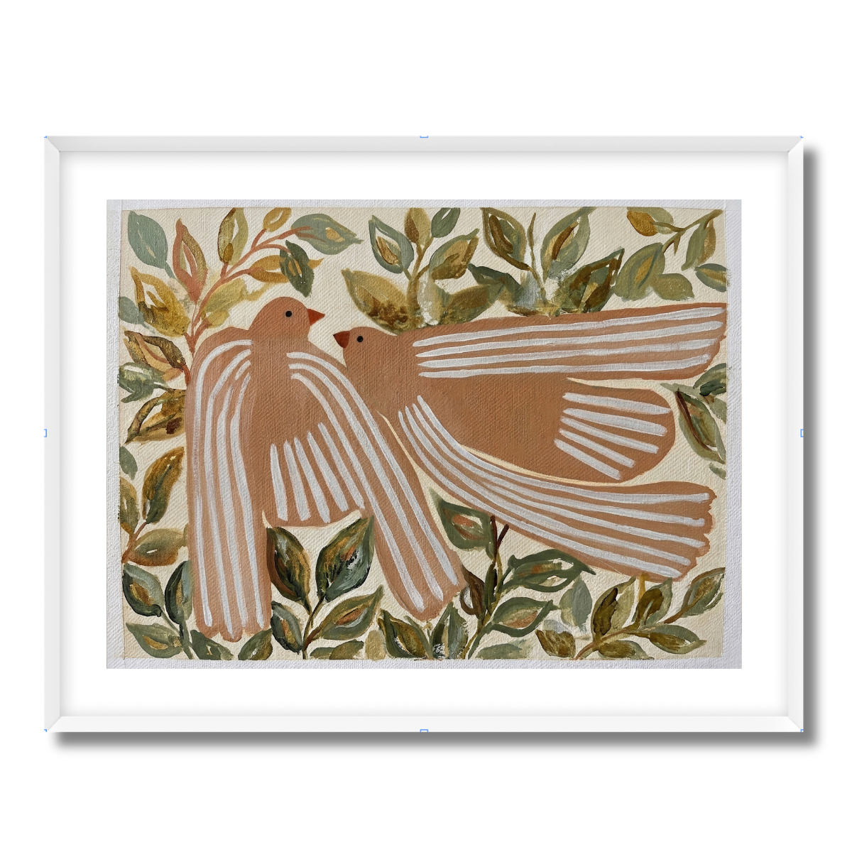 Turtledove Grove Fine Art Paper Print