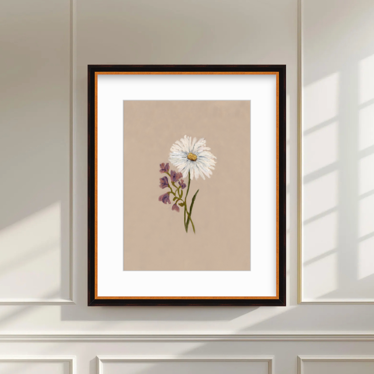 April Birth Flower Premium Fine Art Paper Print