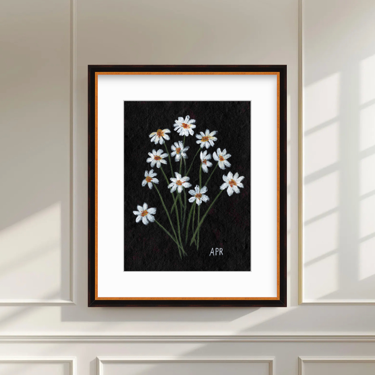 We Remember April Birth Flower Premium Fine Art Paper Print