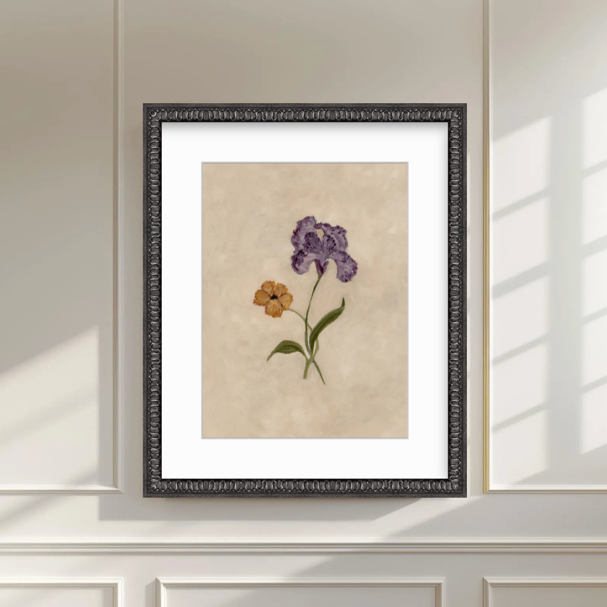 February Birth Flower Premium Fine Art Paper Print