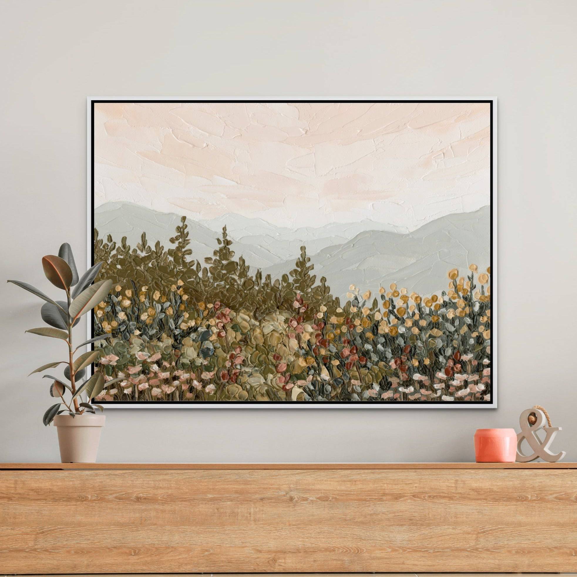 Appalachian Sunrise - Hand Embellished - Giri Designs