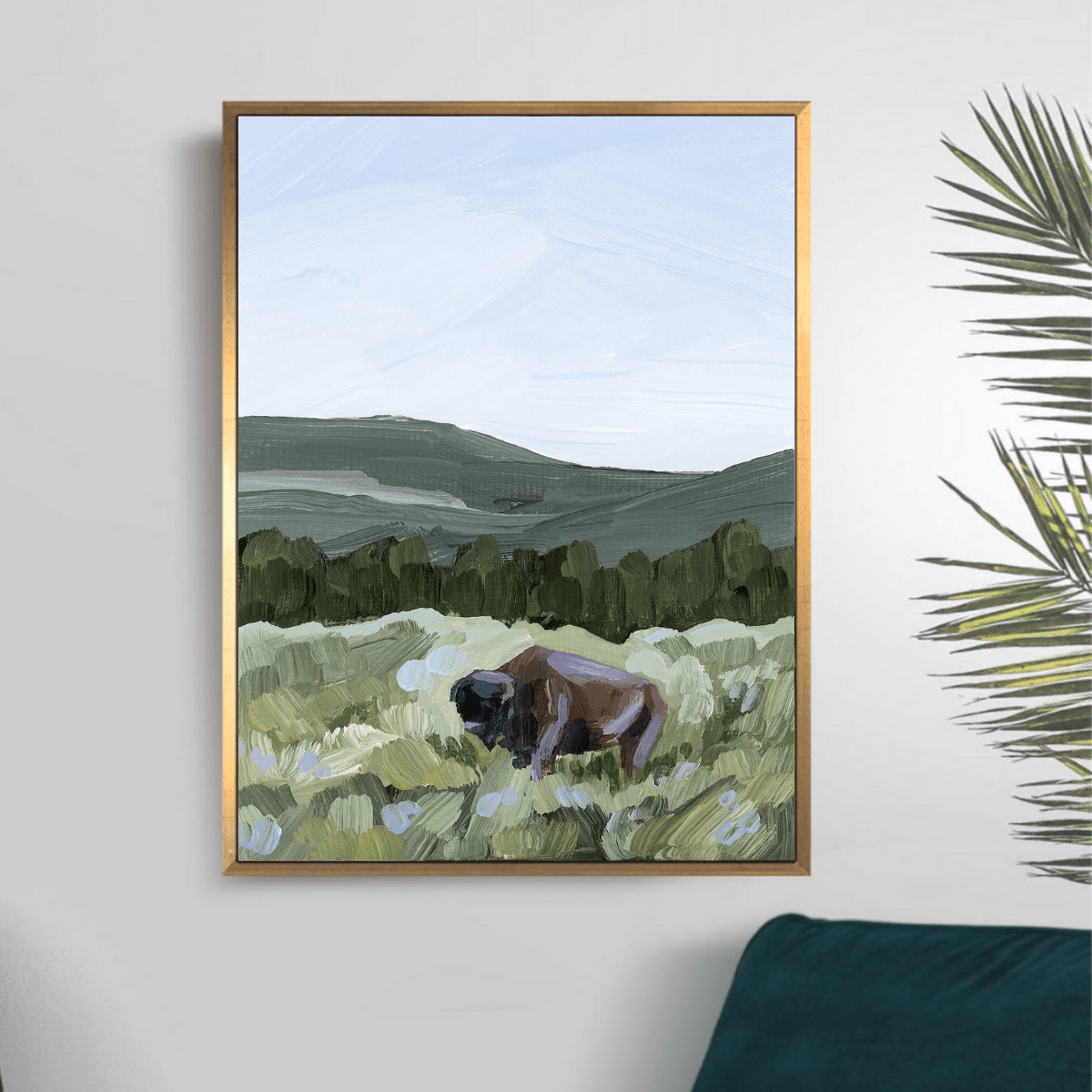 Grazing in Yellowstone - Giri Designs