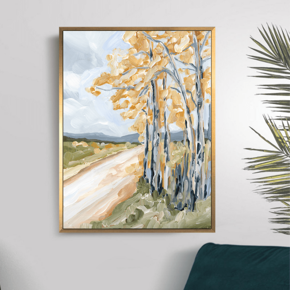 Golden Afternoon - Hand Embellished - Giri Designs