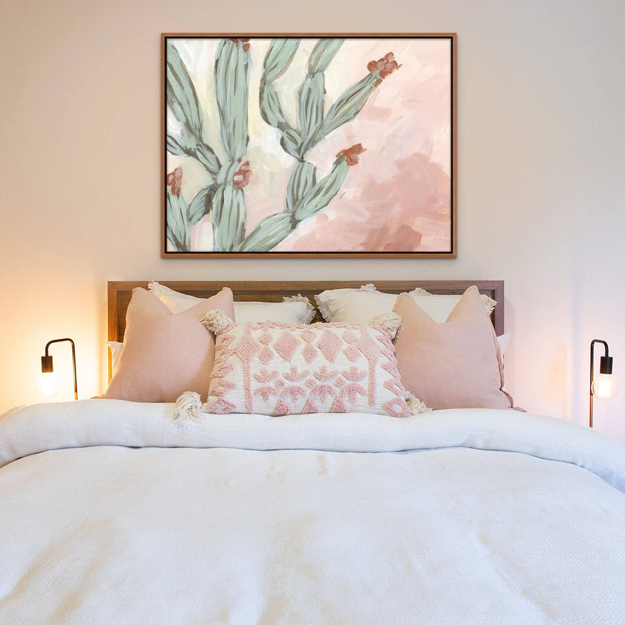 Blooming Cactus - Hand Embellished