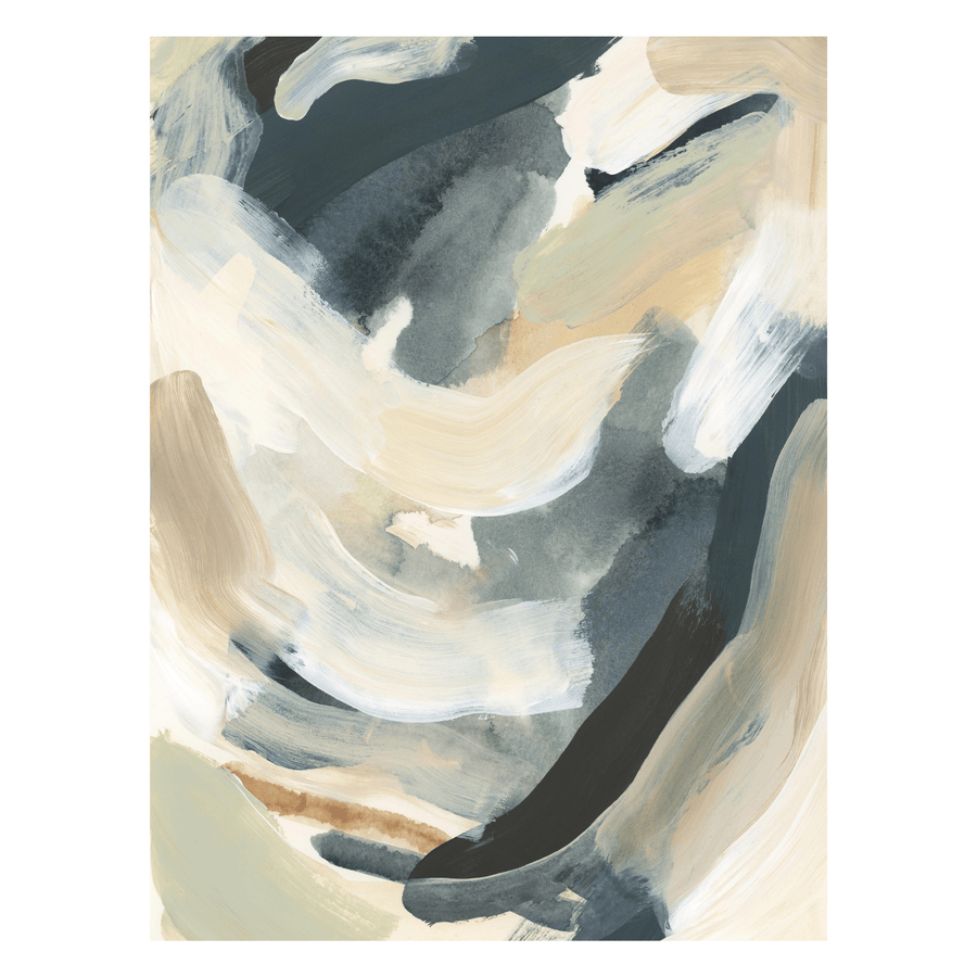 Lush Abstract - Hand Embellished