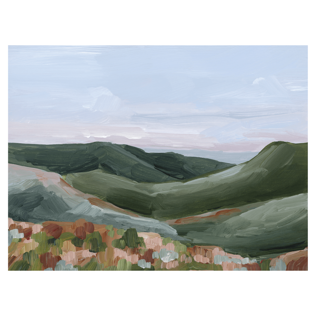 Shenandoah II, 16" x 12", Black Floating Frame - Final Sale - Giri Designs