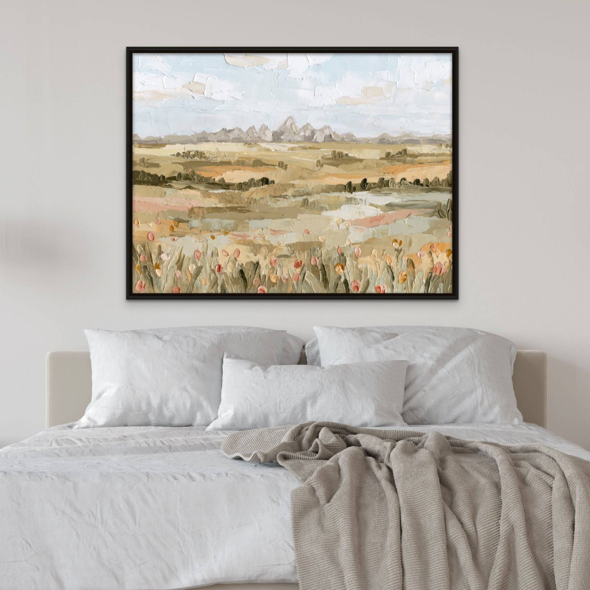 Grand Tetons - Hand Embellished - Giri Designs