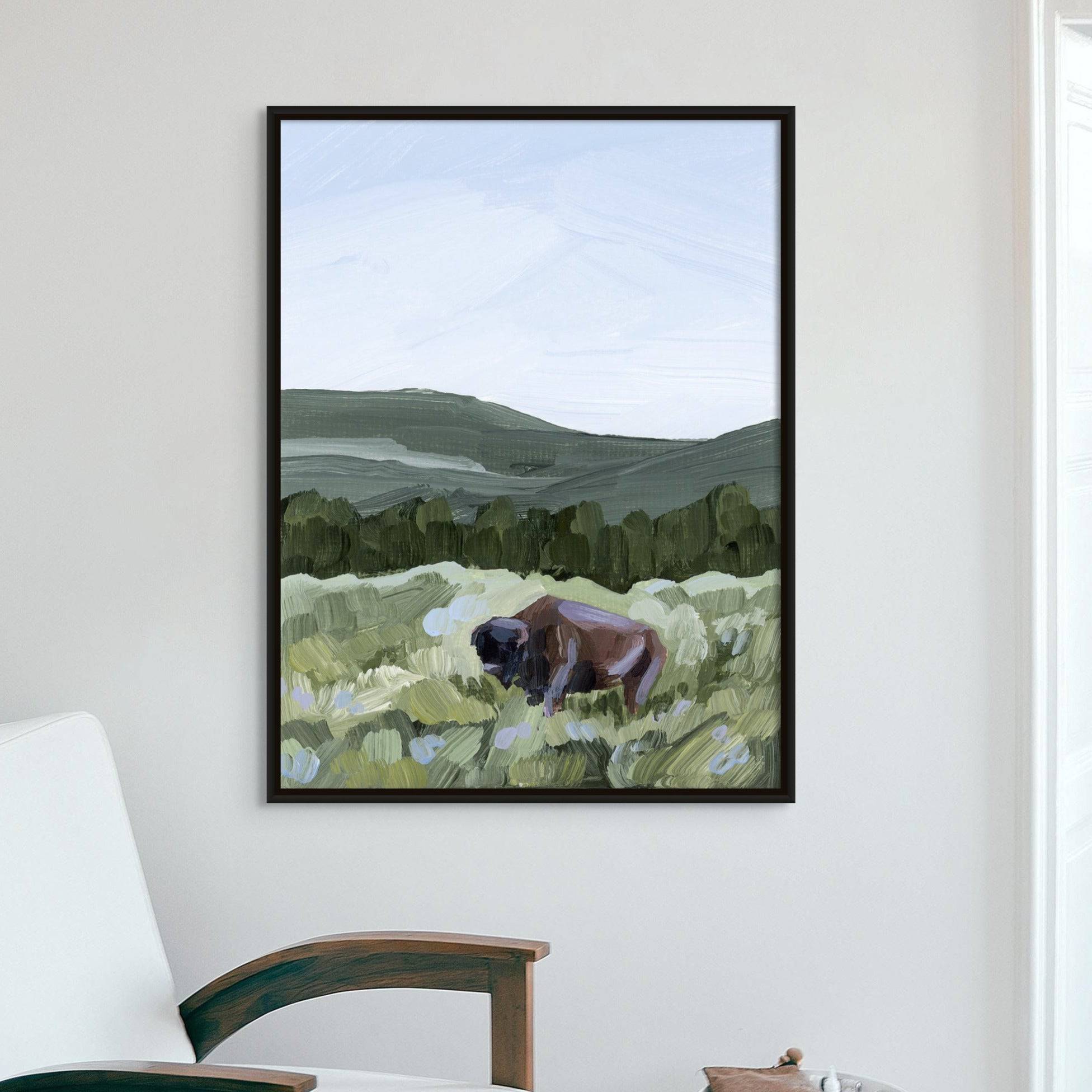 Grazing in Yellowstone - Giri Designs