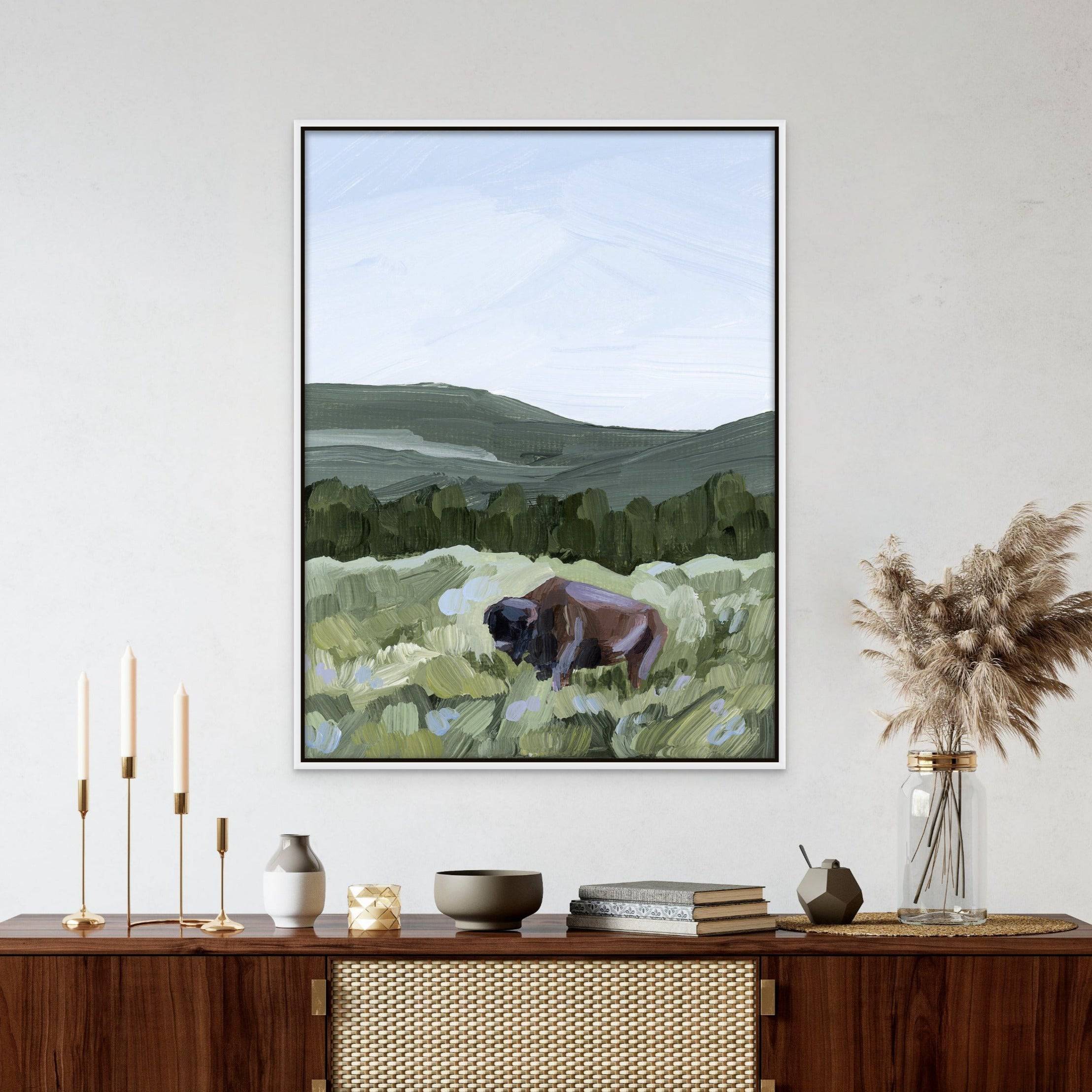 Grazing in Yellowstone - Giri Designs