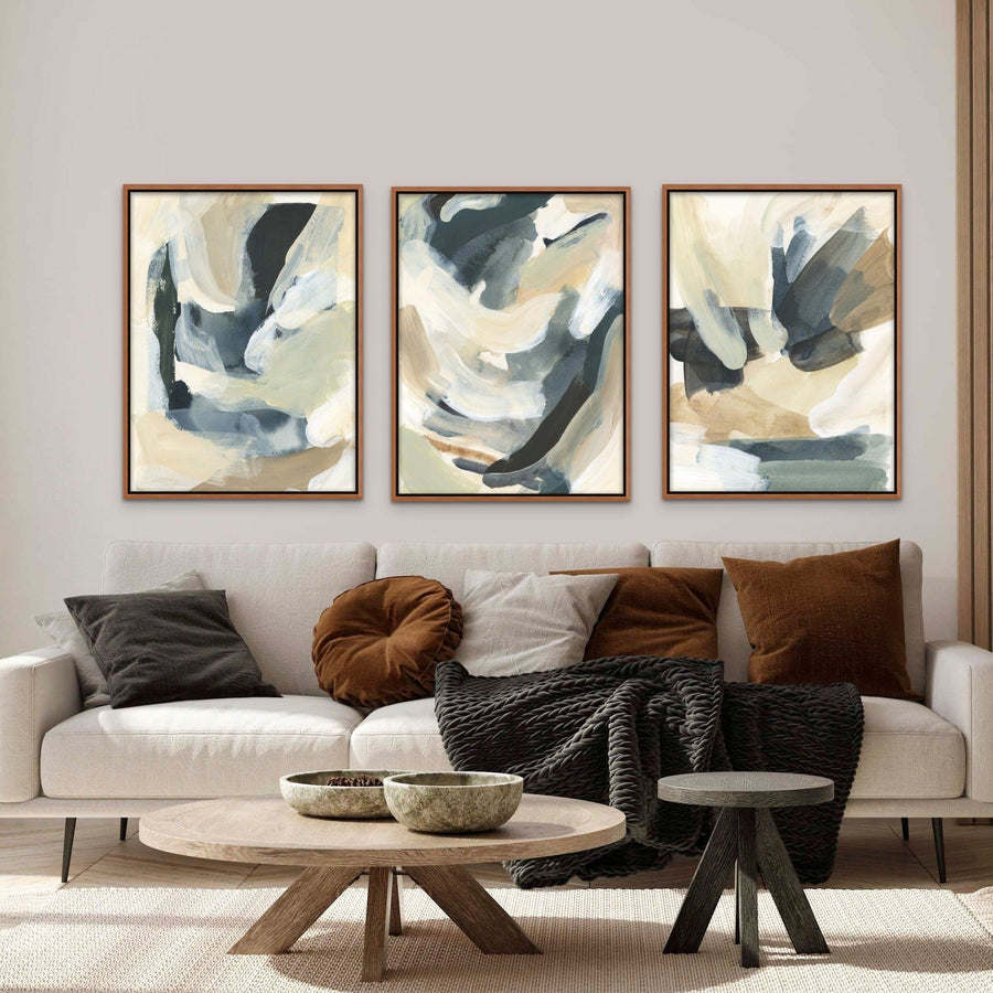Lush Abstract - Hand Embellished