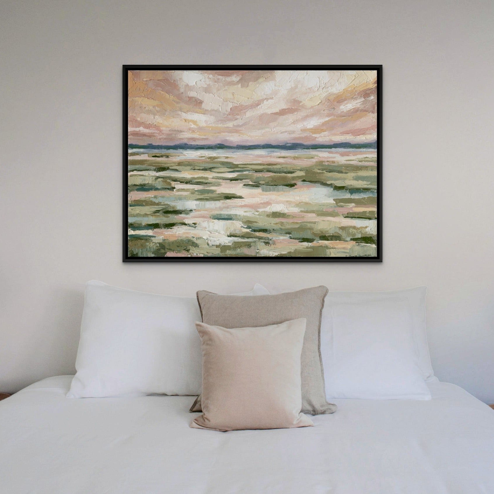 Marsh Tide - Hand Embellished - Giri Designs