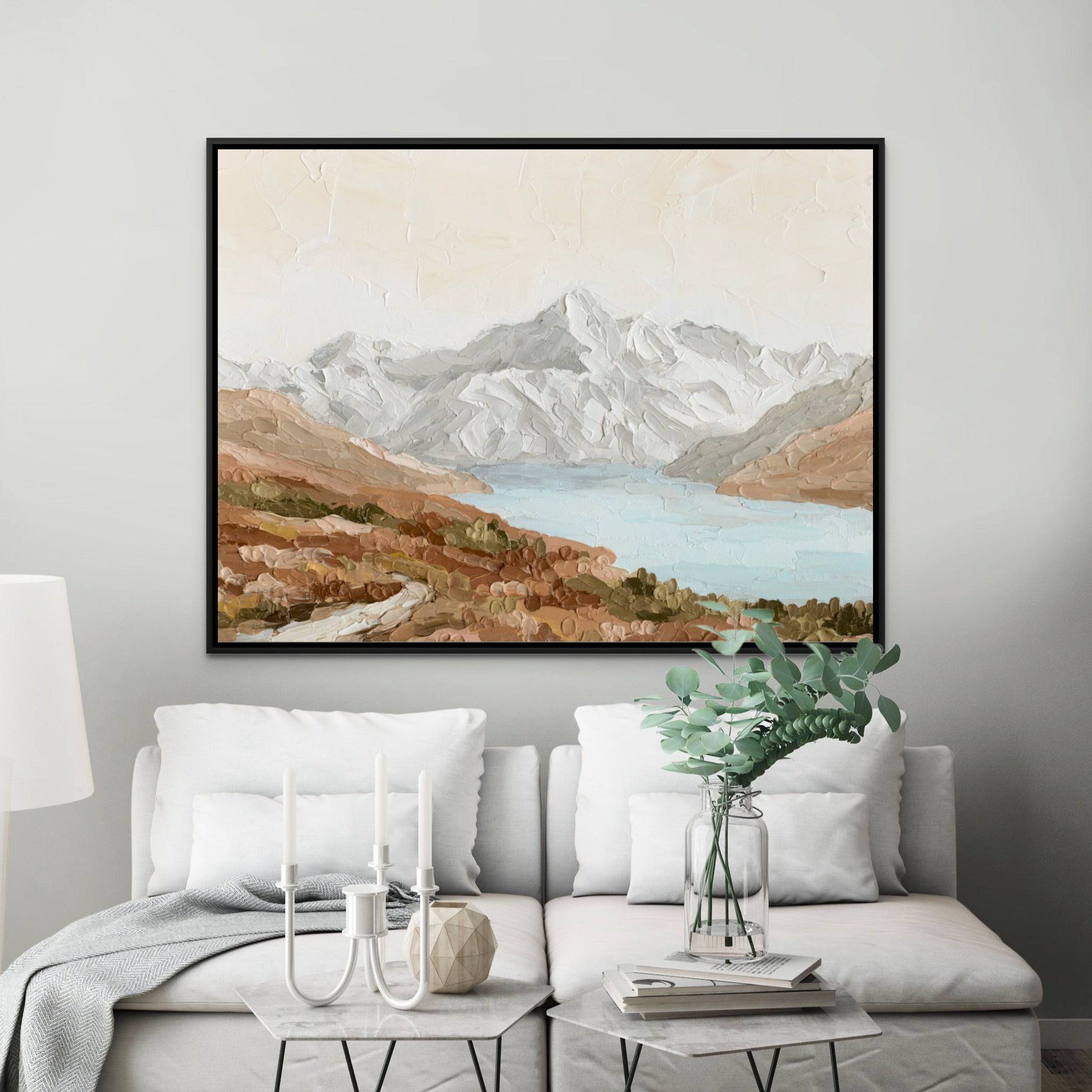 Mount Cook - Hand Embellished - Giri Designs