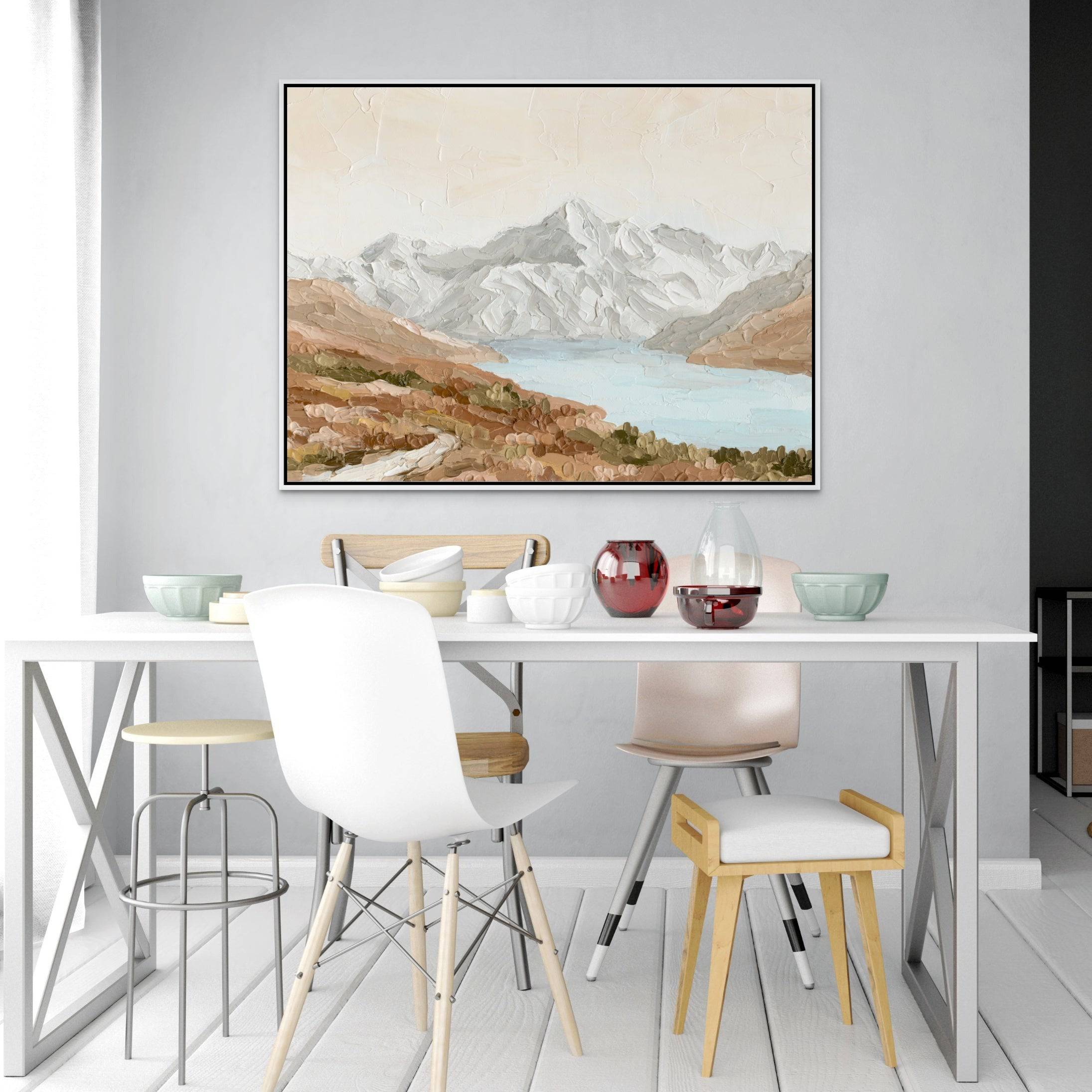 Mount Cook - Hand Embellished - Giri Designs