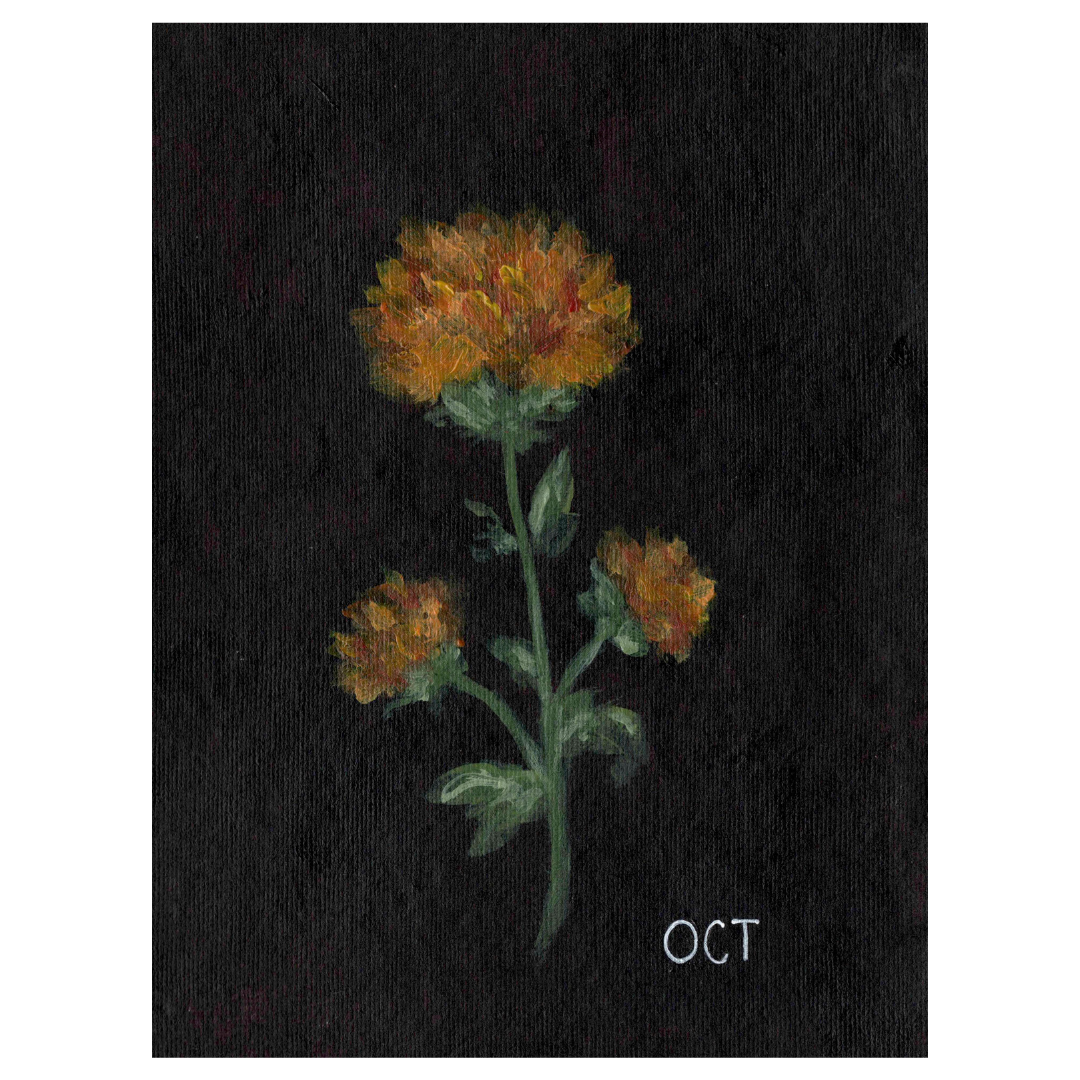 We Remember October Birth Flower