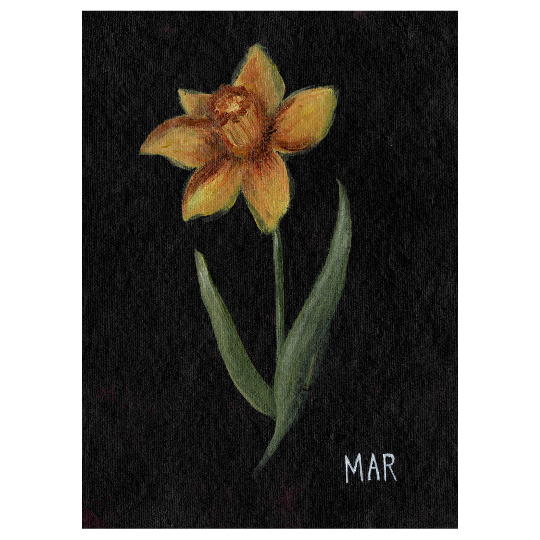 We Remember March Birth Flower