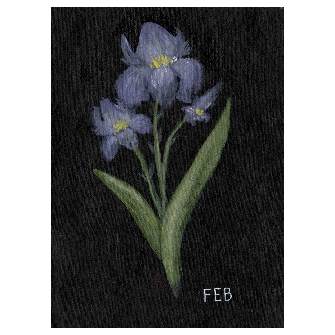 We Remember February Birth Flower