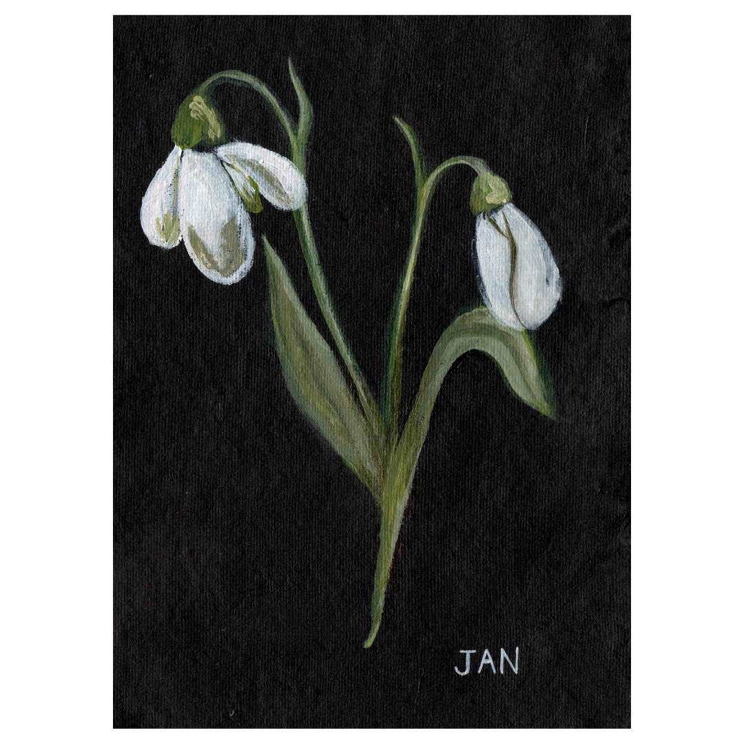 We Remember January Birth Flower