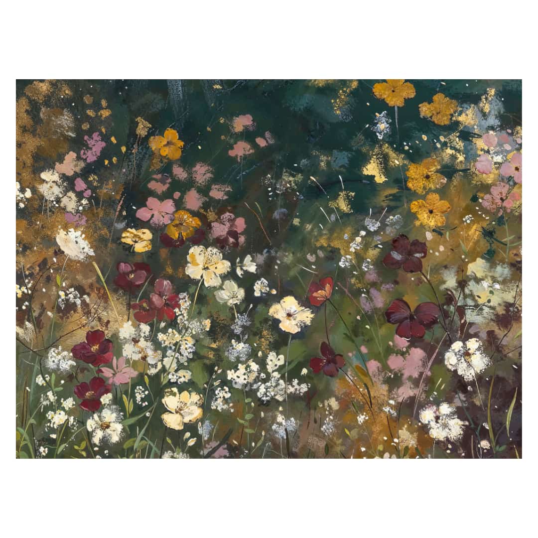 Wildflowers - Hand Embellished