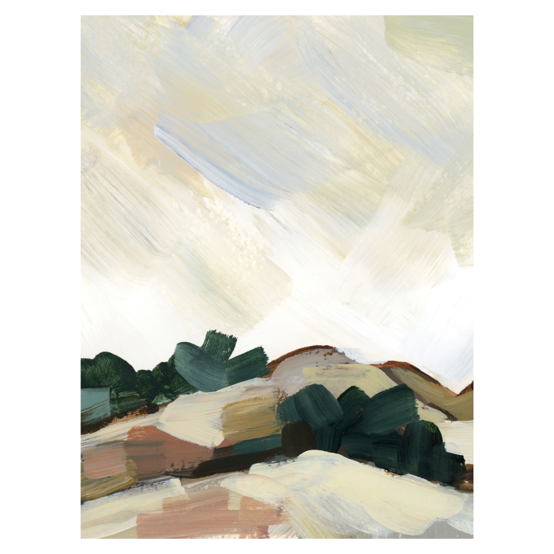 Hillside Set of 2 - Hand Embellished