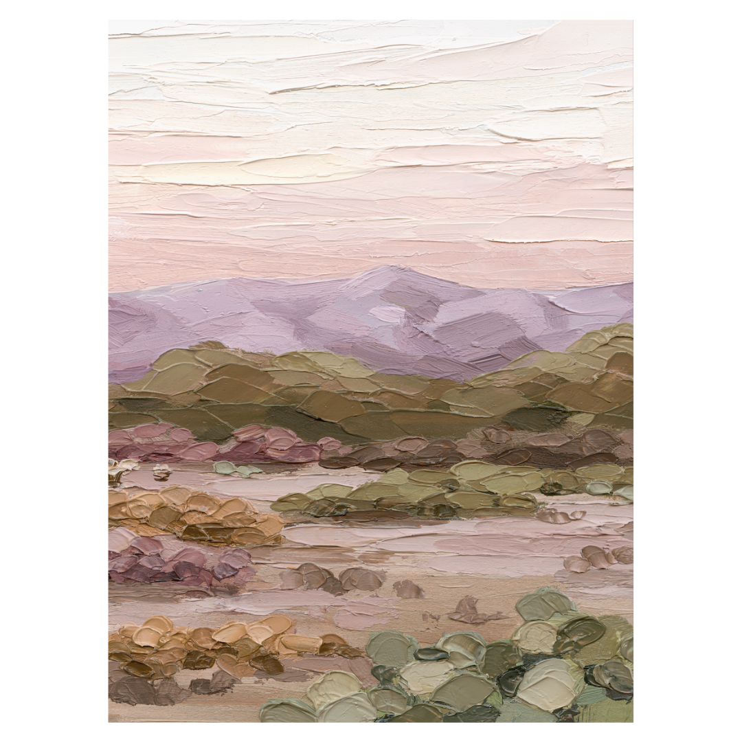 Lavender Haze II - Hand Embellished