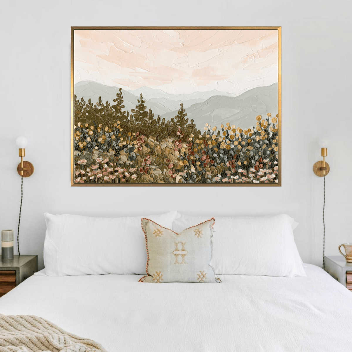 Appalachian Sunrise - Hand Embellished - Giri Designs