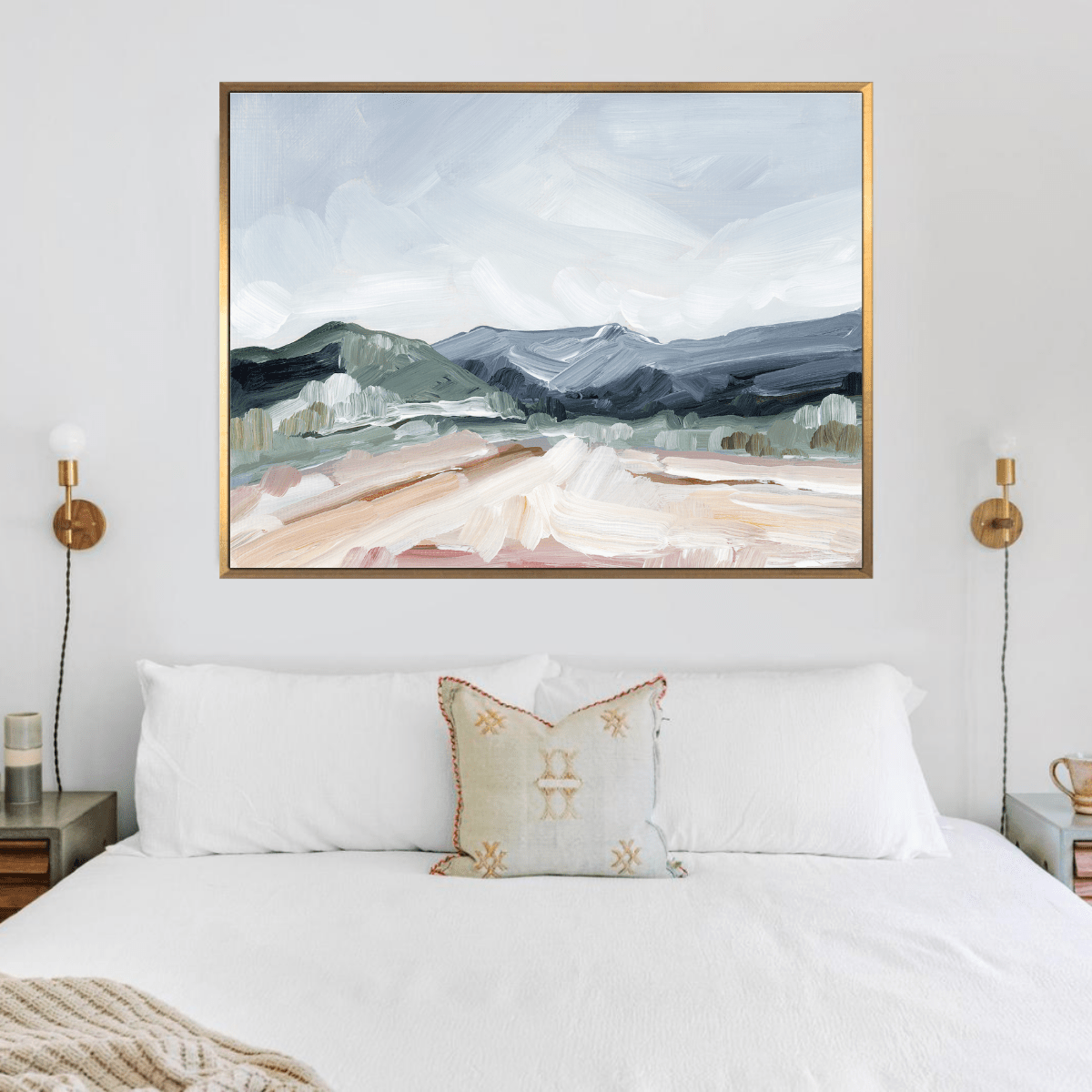 Snowdrift - Hand Embellished - Giri Designs