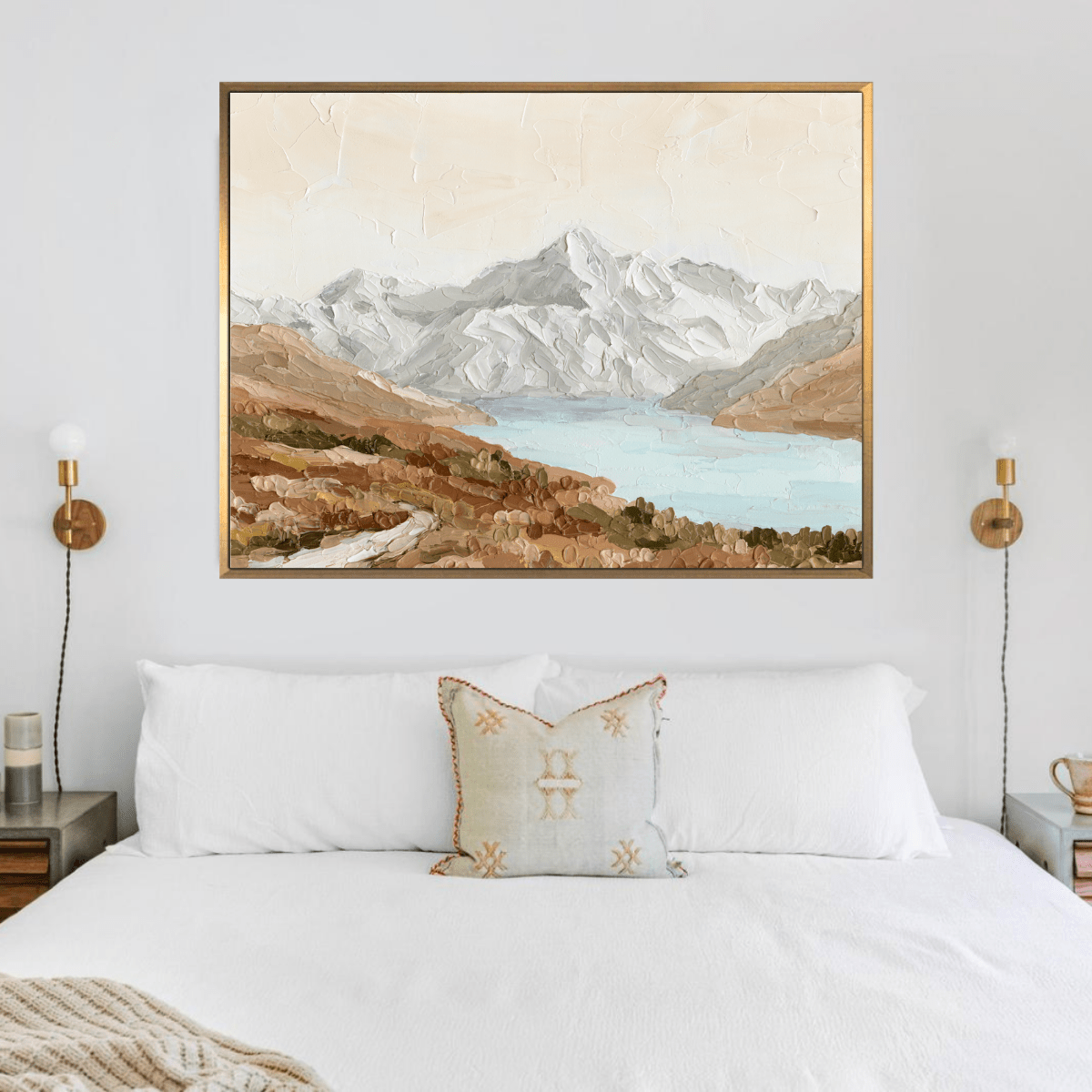 Mount Cook - Hand Embellished - Giri Designs