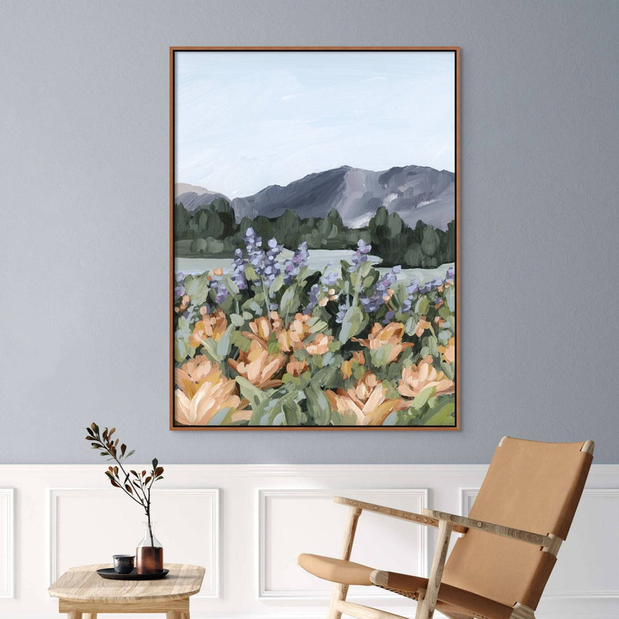 Rocky Mountain Summer - Hand Embellished