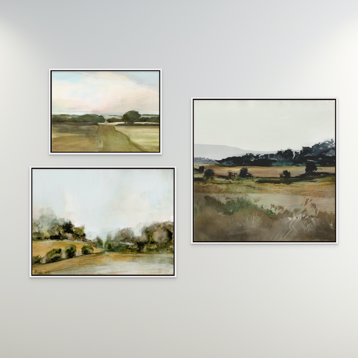 Vintage Landscape-Inspired Gallery Wall 86" x 60" - Giri Designs