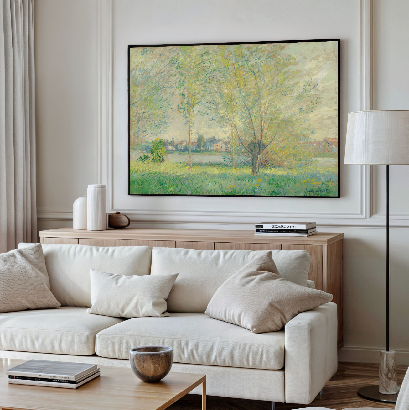 The Willows by Claude Monet 1880