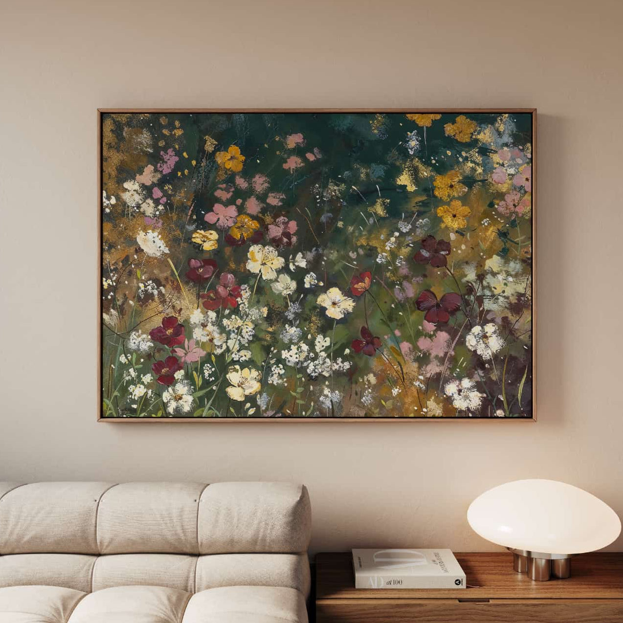 Wildflowers - Hand Embellished