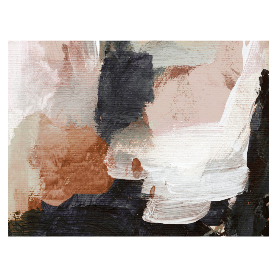 Earthly Abstract - Hand Embellished - Giri Designs
