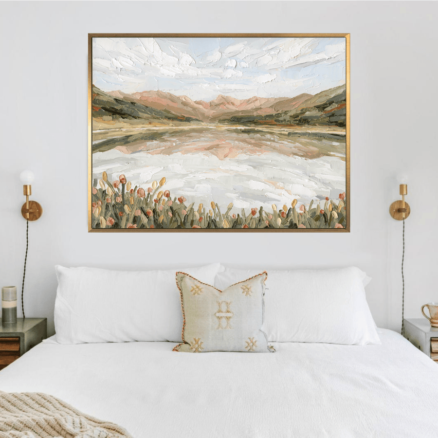 Vail Reflection - Hand Embellished