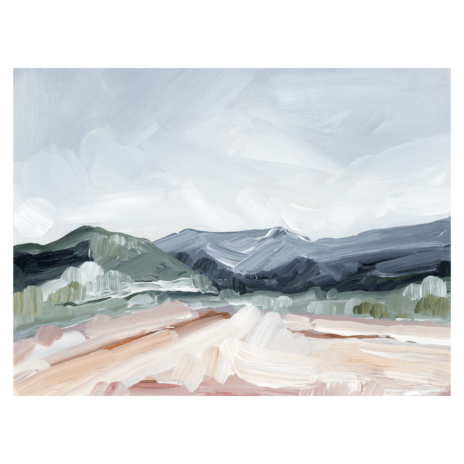 Snowdrift - Hand Embellished - Giri Designs