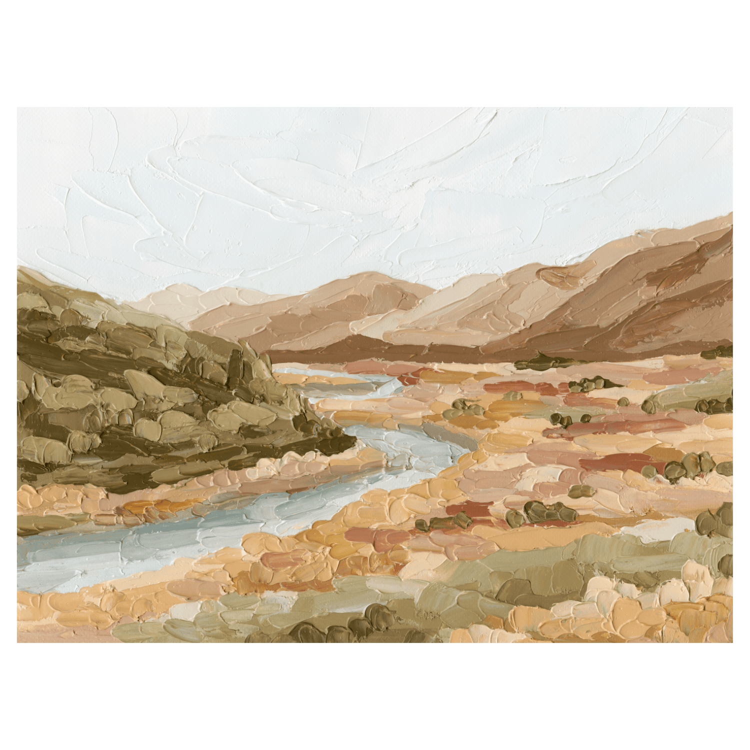 River Bend - Hand Embellished - Giri Designs