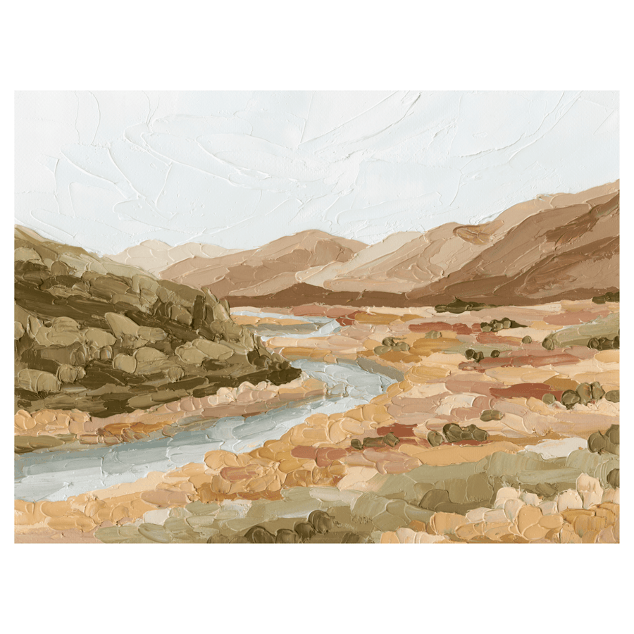 River Bend - Hand Embellished