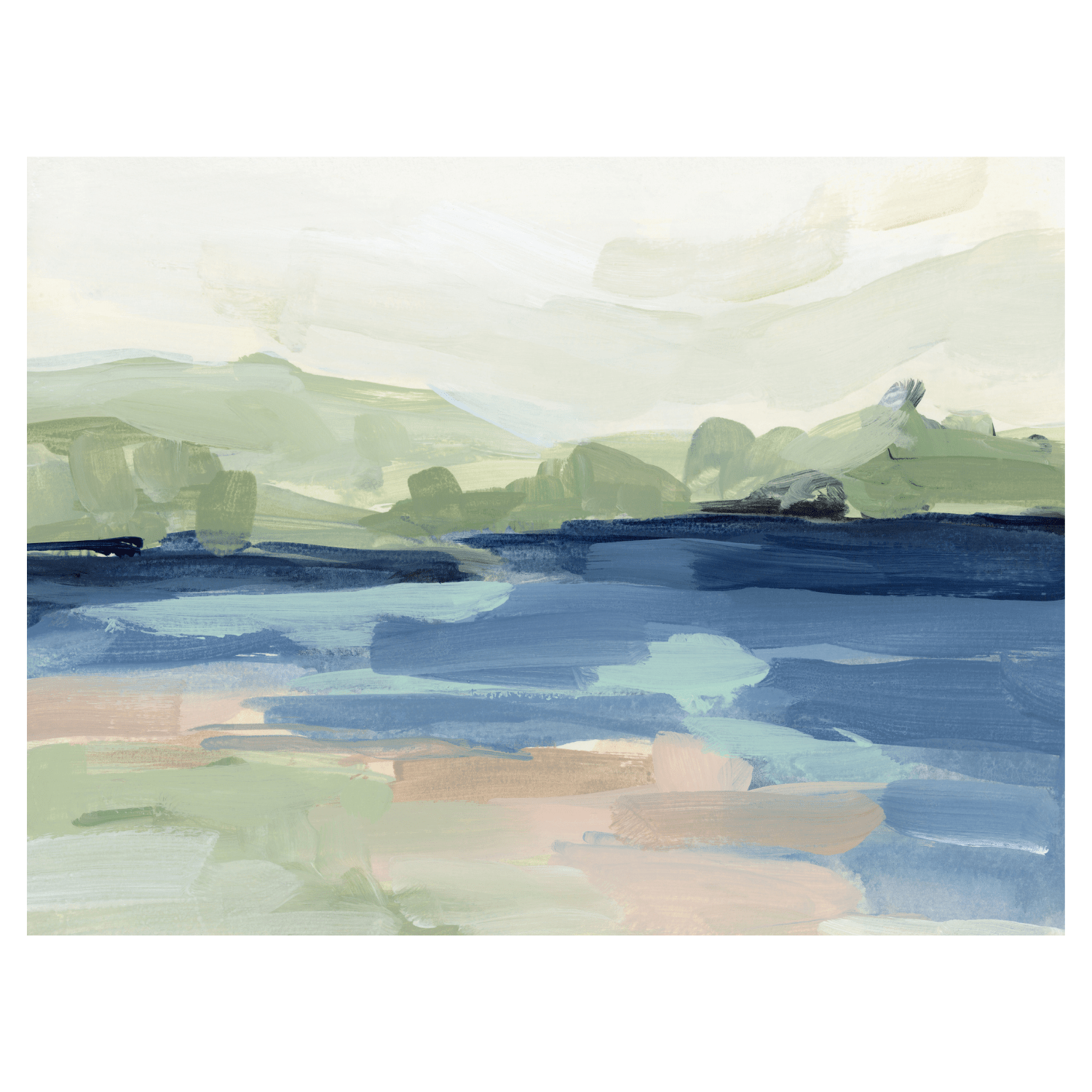 The Lake Cove - Hand Embellished - Giri Designs