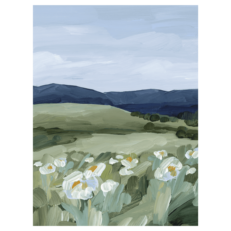 Wild Poppies - Hand Embellished