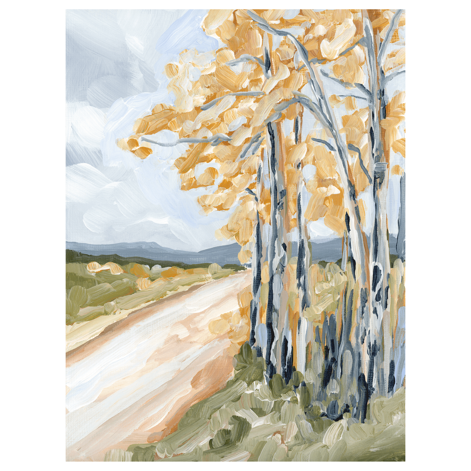 Golden Afternoon - Hand Embellished - Giri Designs