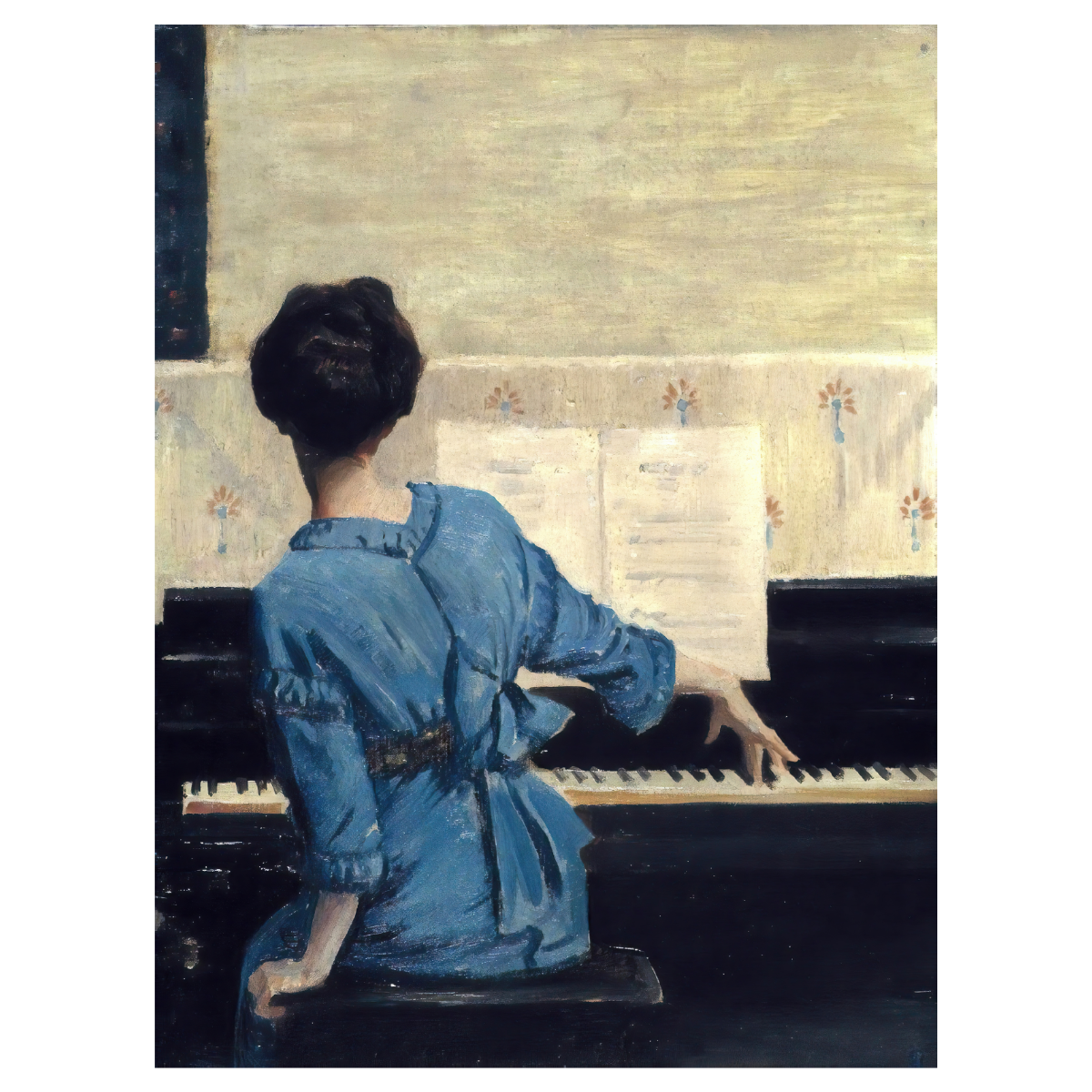 The Keynote by William Merritt Chase 1915
