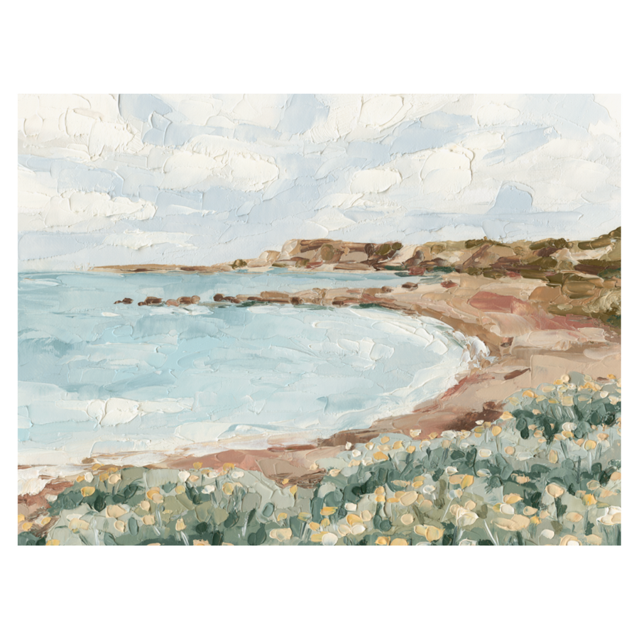 Low Tide - Hand Embellished